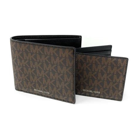 michael kors men's cooper billfold with passcase wallet|Michael Kors bifold wallet.